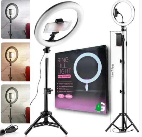 Ring Light – 26cm / 10 inch – Ring Fill Light – 3 Color Modes